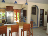 Full Air-Conditioned Kitchen and Living Area